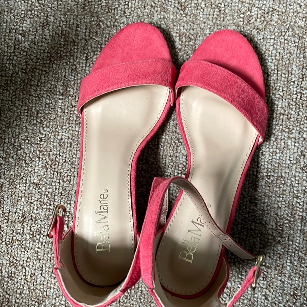 Coral heels